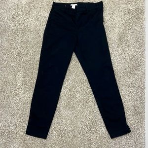 H&M black dress pants skinny tight size 4